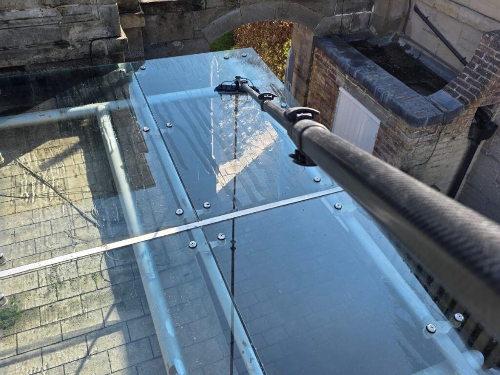 Monkey Forest, Stoke on Trent Low Pressure Steam Cleaning for Visitor Attraction Entrance (2)