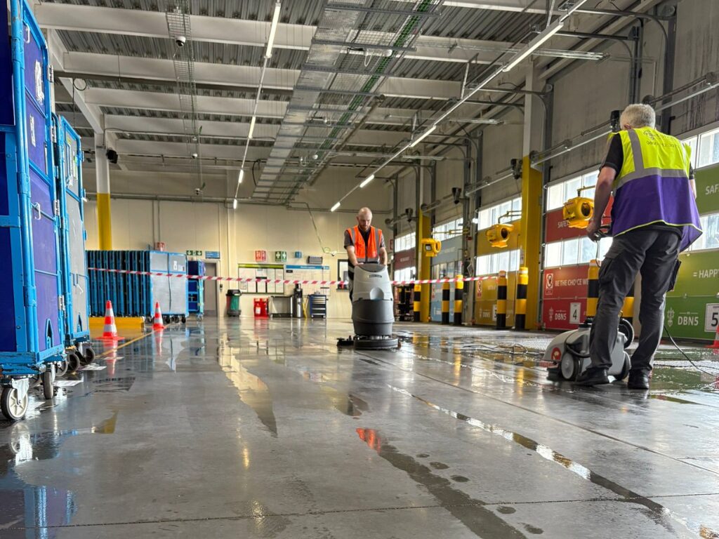 uk wide warehouse floor cleaning